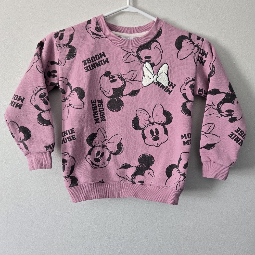 Disney Minnie Mouse Pink Sweatshirt for Kids